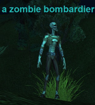 a zombie bombardier